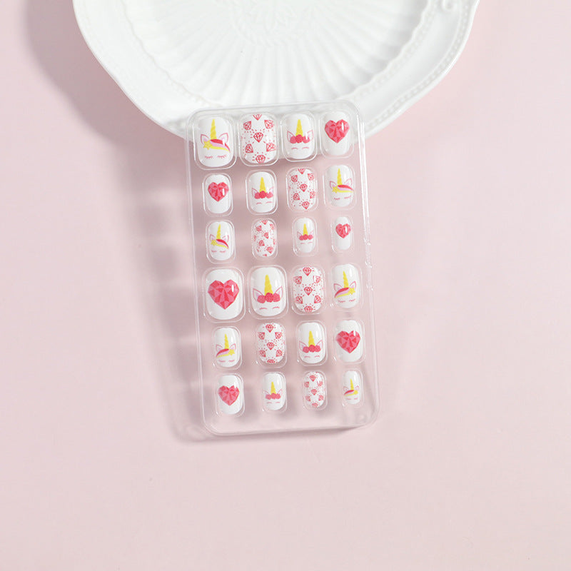 Decorative Press-On Nail Set Kalsten