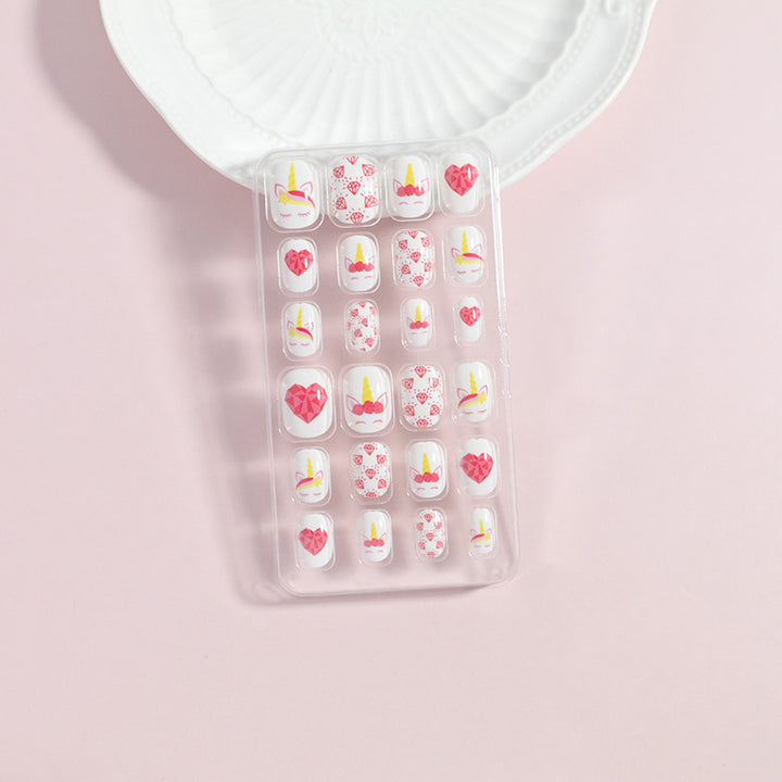 Decorative Press-On Nail Set Kalsten