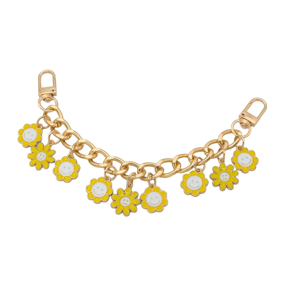 Playful Floral Charm Bracelet Kalsten