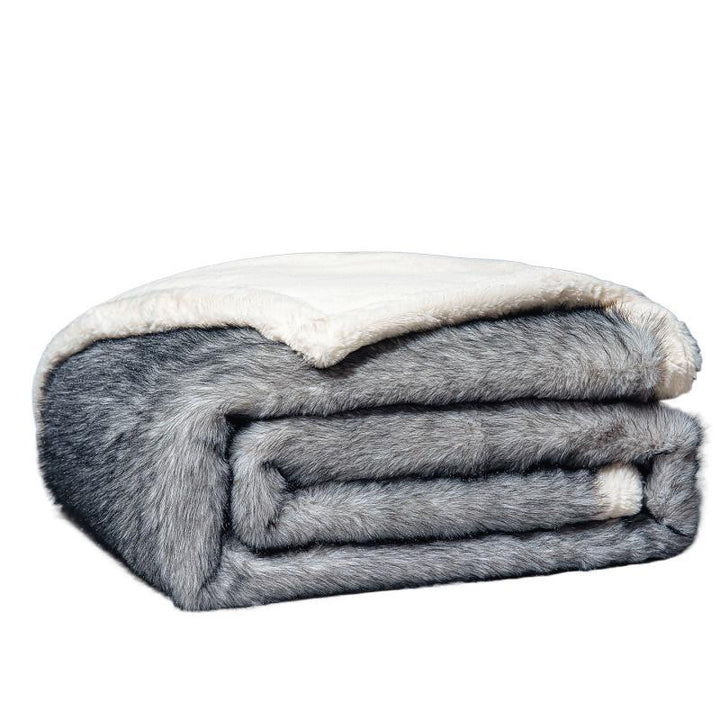 Luxurious Faux Fur Throw Blanket Kalsten 1787118668
