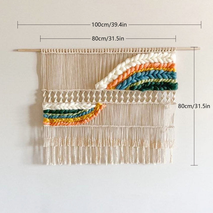 Handmade Woven Wall Hanging Art Kalsten
