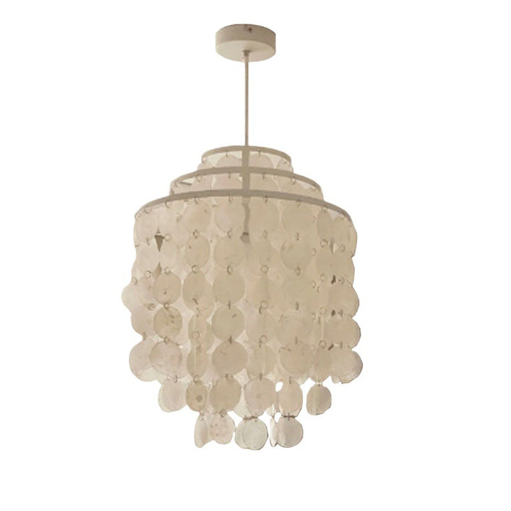 Elegant Shell-Design Chandelier