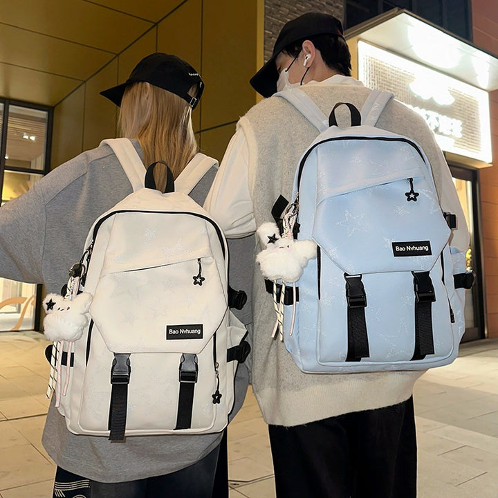 Stylish Star-Patterned Backpack Kalsten 1791204674