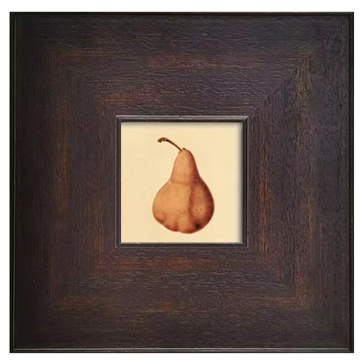 Framed Abstract Ink Artwork