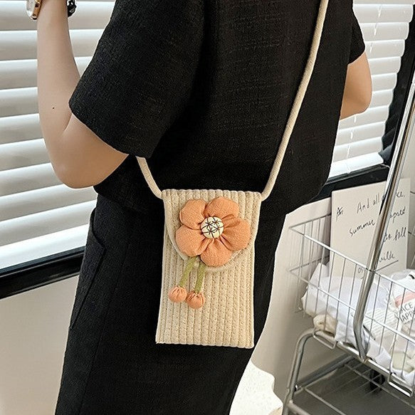 Flower pattern shoulder bag Kalsten