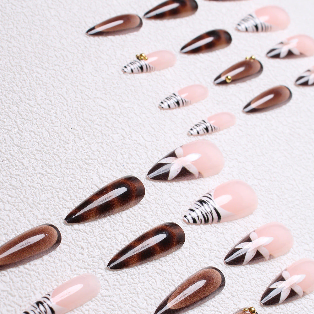 Artistic Stiletto Press-On Nails Kalsten