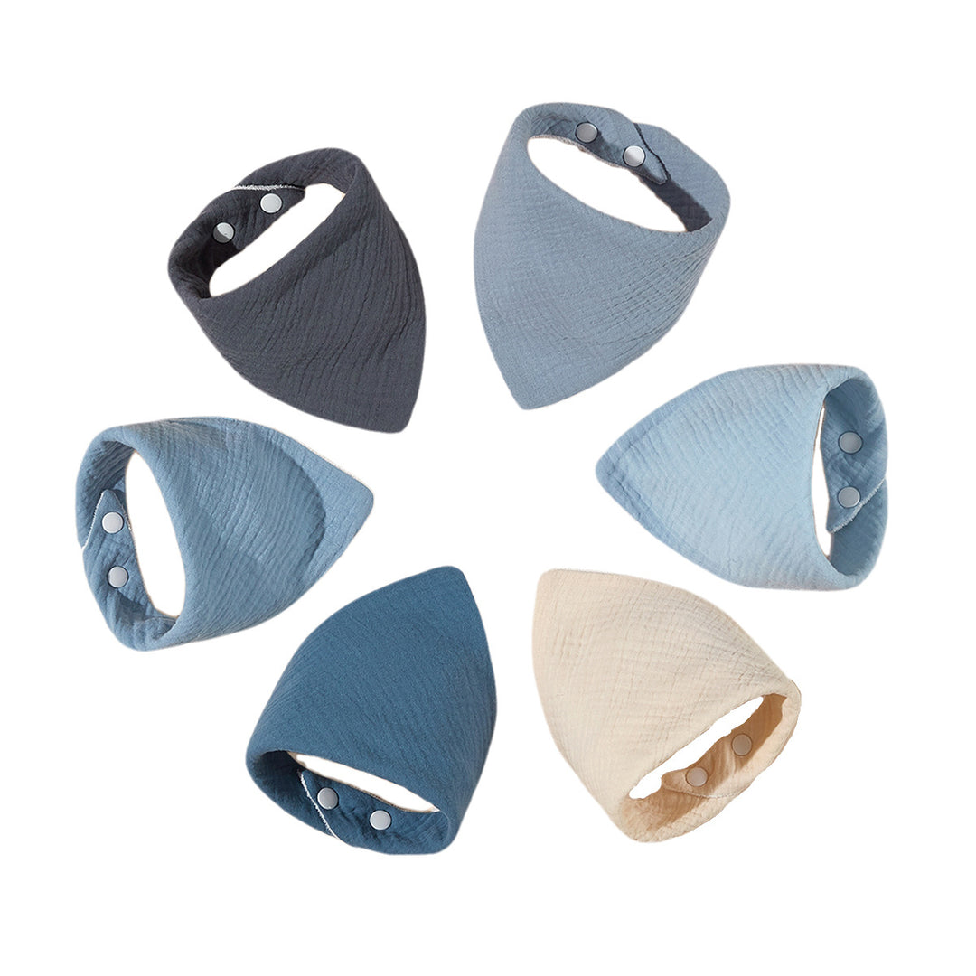 Soft Muslin Bandana Bibs Set kalsten