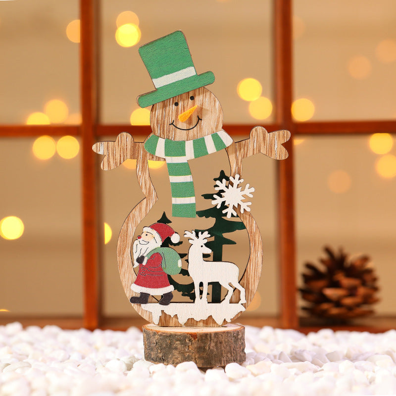 Decorative Wooden Christmas Tree Ornament Kalsten