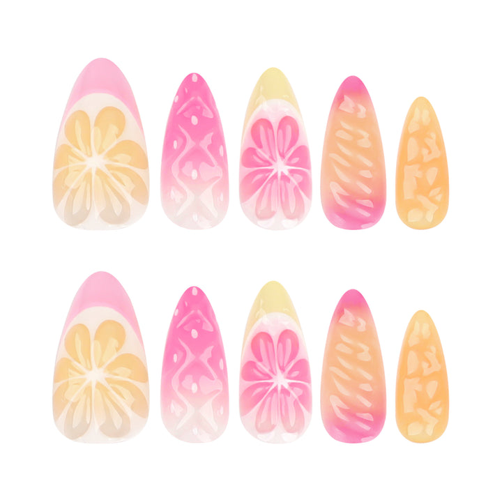 Artful Nail Art with Fruity Designs Kalsten