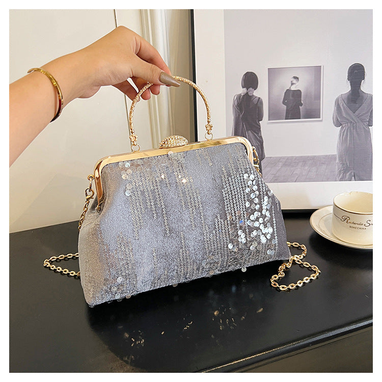 Sequined Evening Handbag