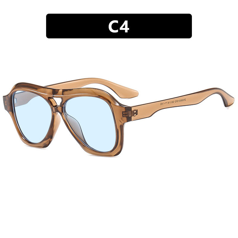 Women's fashionable sunglasses with unique design and protective UV filter Kalsten