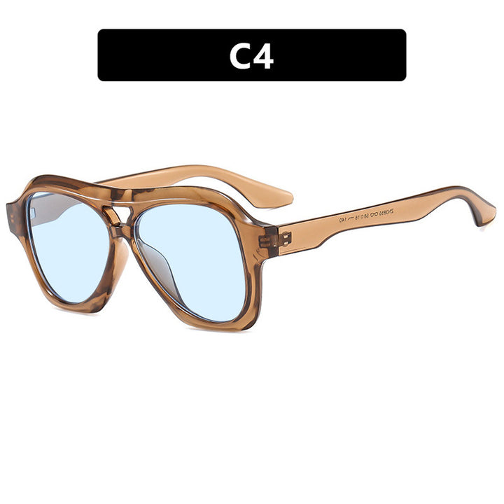 Women's fashionable sunglasses with unique design and protective UV filter Kalsten