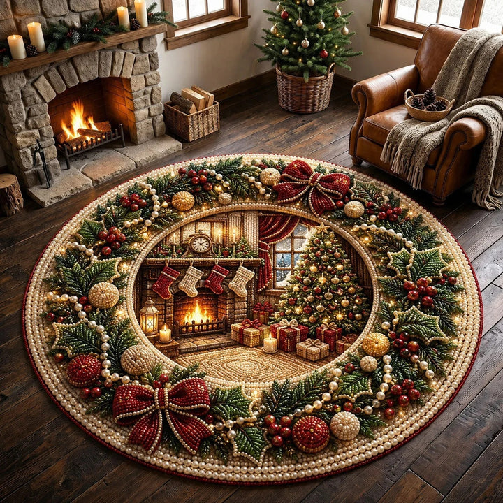 Holiday-Themed Decorative Area Rug Kalsten