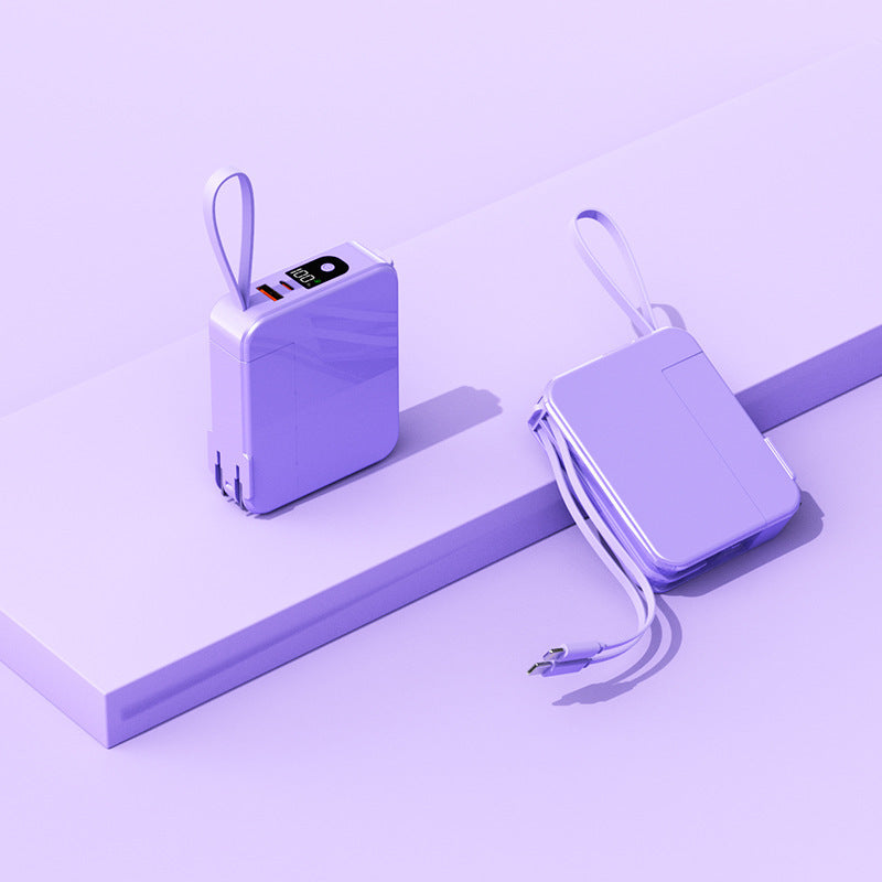 Compact charger with integrated LED display Kalsten
