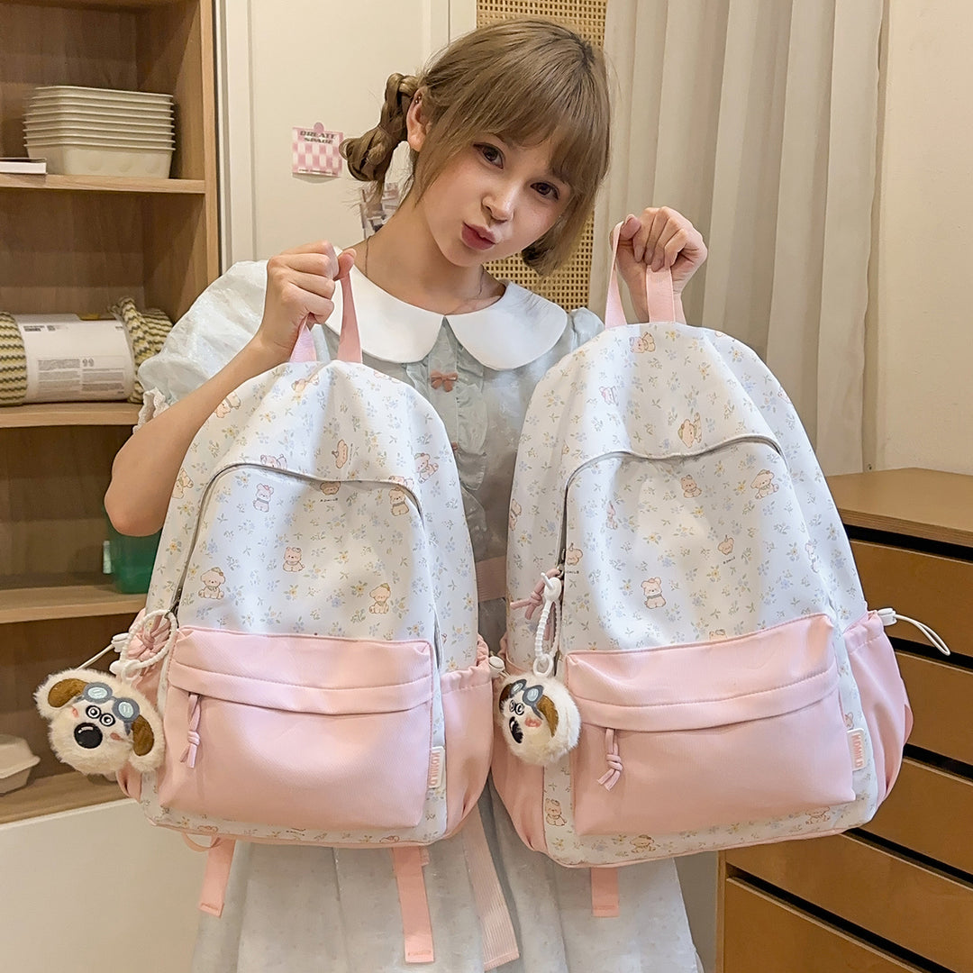 Cute Cartoon Animal Print Backpack Kalsten
