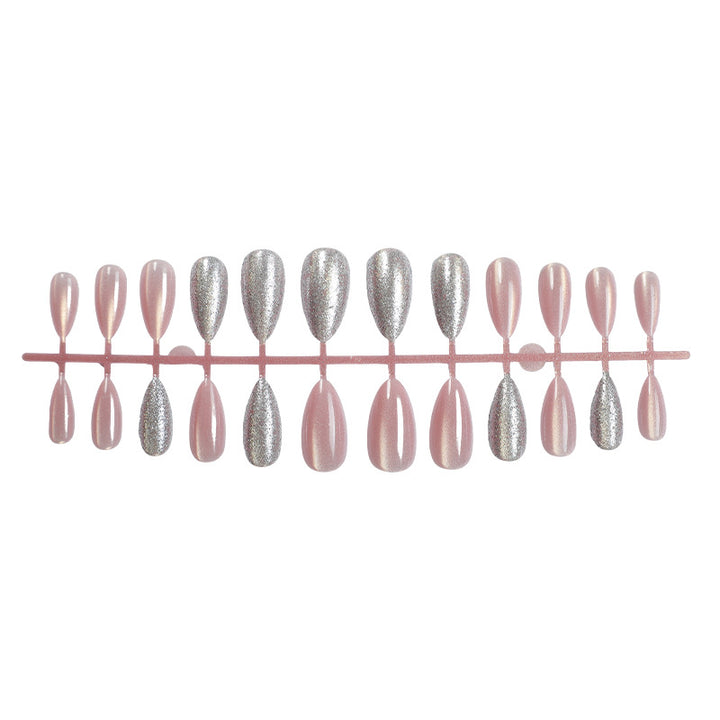 Sparkling Glitter Press-On Nail Set Kalsten
