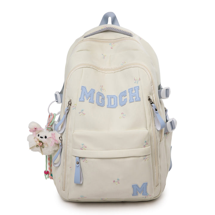 Embroidered Floral Printed Backpack Kalsten