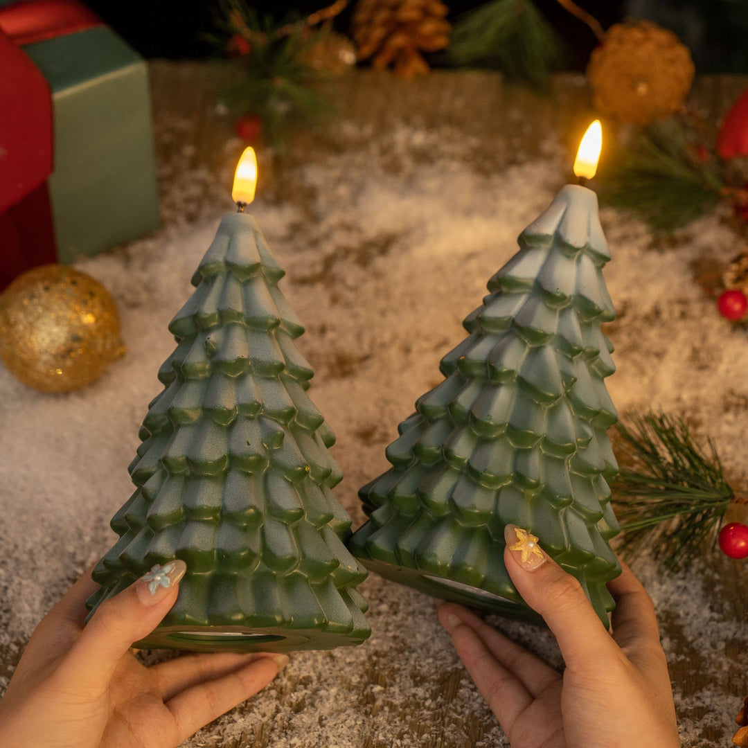 Christmas tree candle