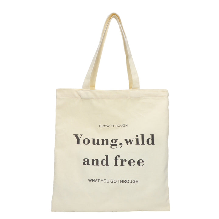 Motivational Canvas Tote Bag Kalsten