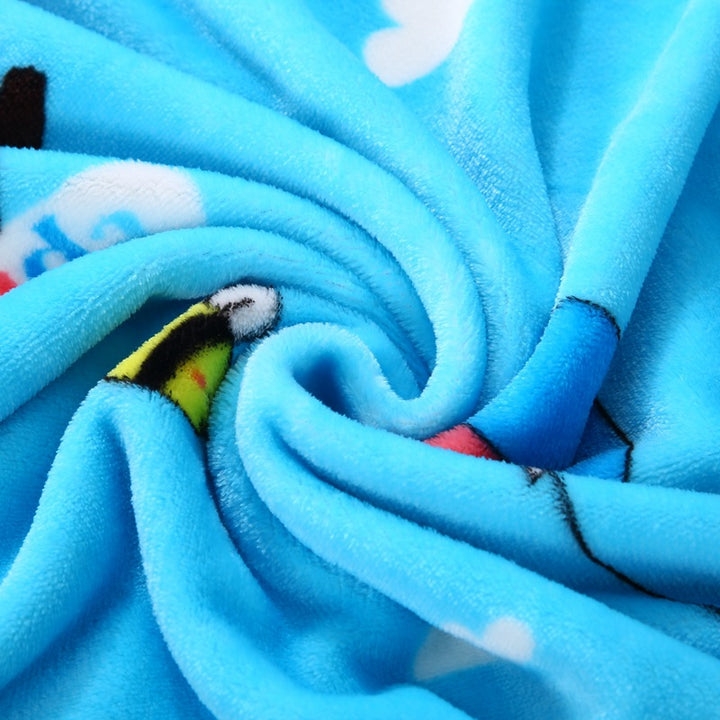 Children's Cartoon Character Fleece Blanket Kalsten