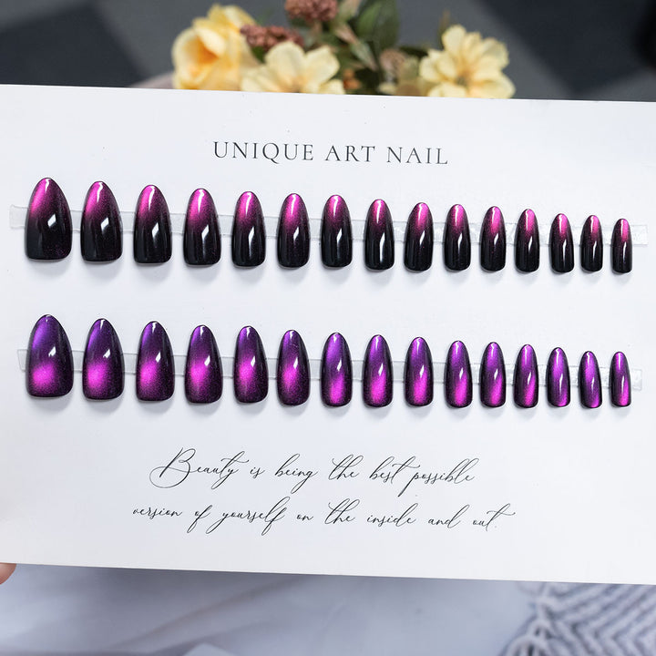Glossy Press-On Nail Collection