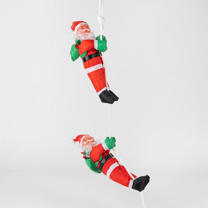 Decorative Santa Claus figure with movable arms