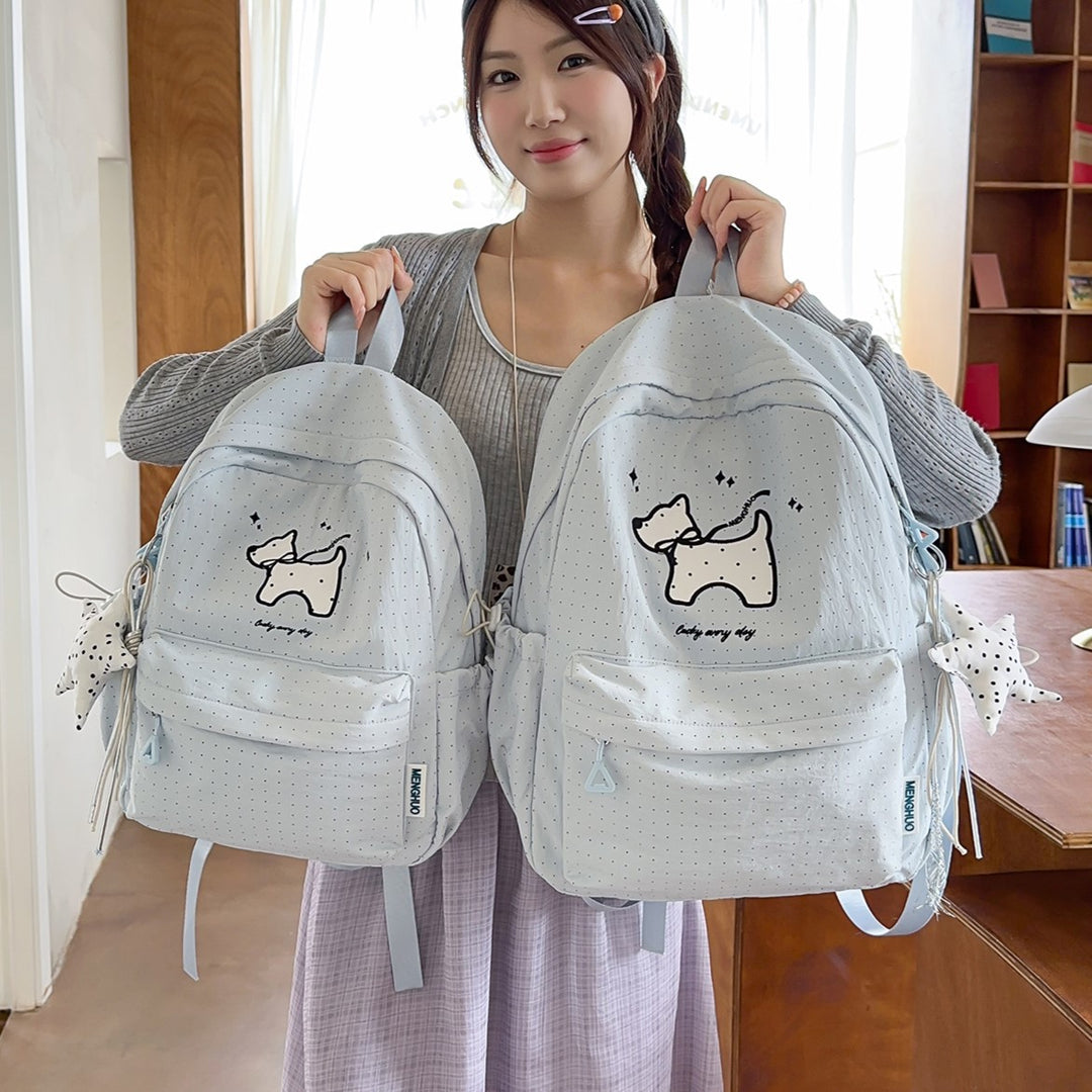 Casual Cute Character-Designed Backpack Kalsten