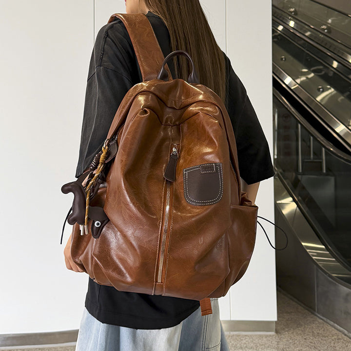 Elegant Leather Backpack Kalsten