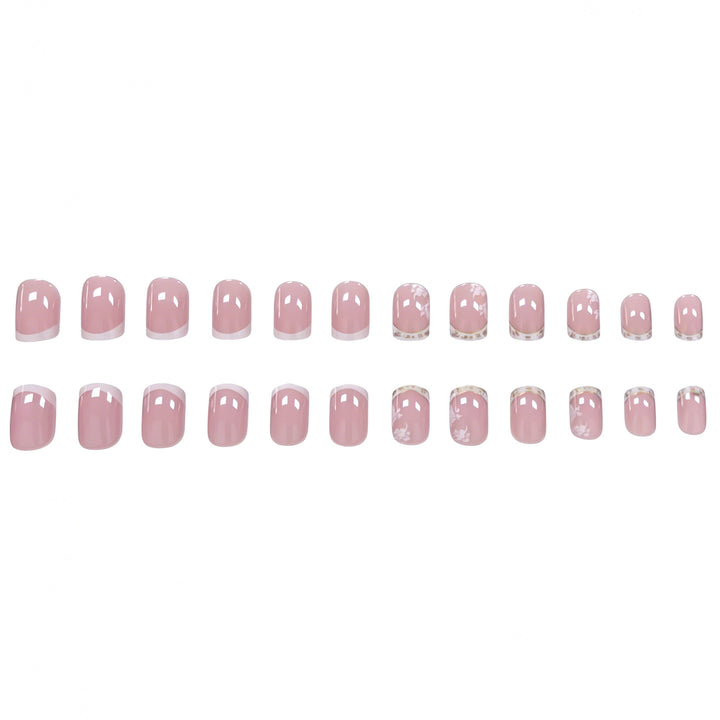 Elegant Floral Acrylic Nail Enhancements Kalsten 1789915777