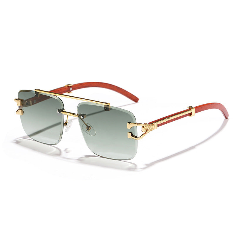 Women's stylish square sunglasses with luxurious metal frame Kalsten