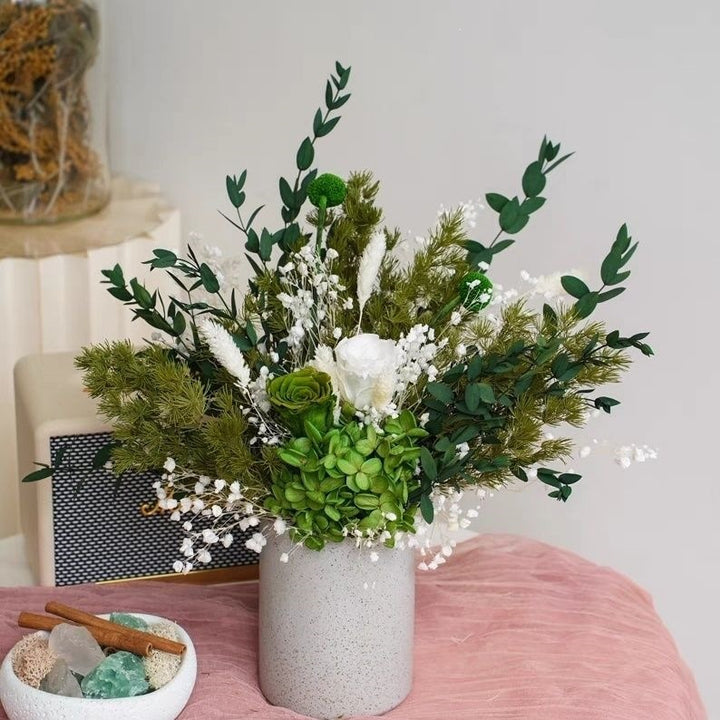 Elegant Dried Floral Bouquet