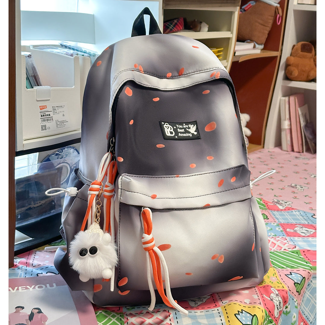 Stylish Polka Dotted Backpack Kalsten