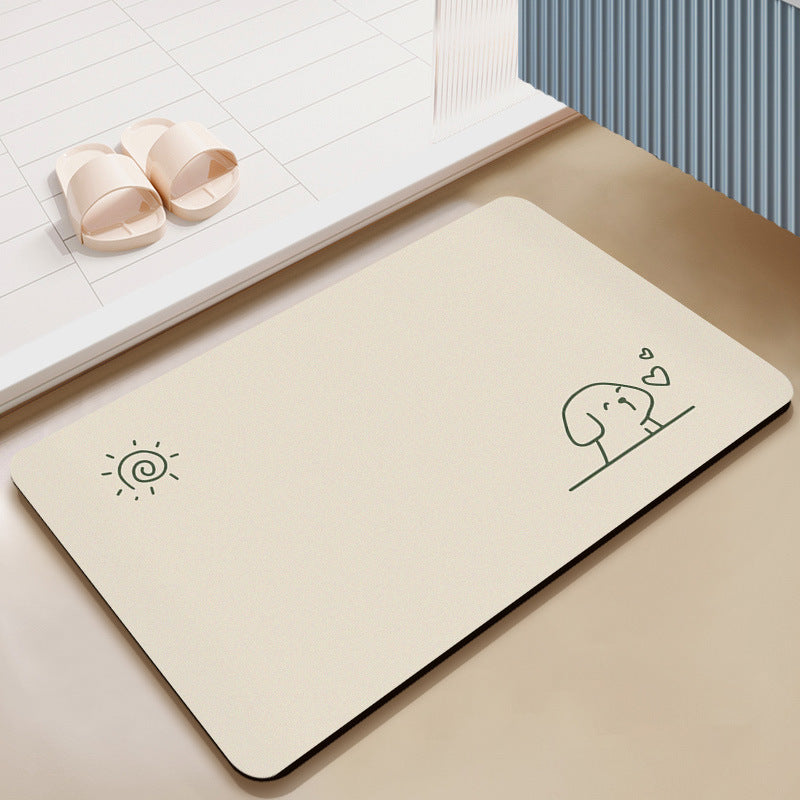 Artistic Minimalist Area Mat Kalsten