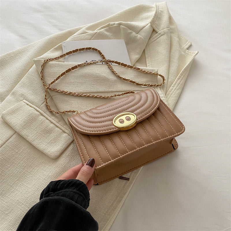 Quilted Chain Link Crossbody Handbag Kalsten