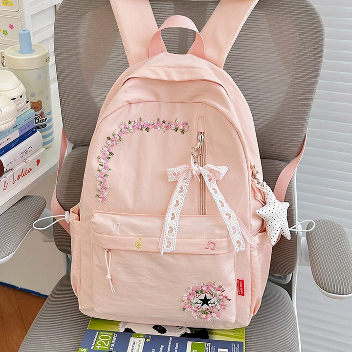 Floral Embroidered Backpack Kalsten 1791205140