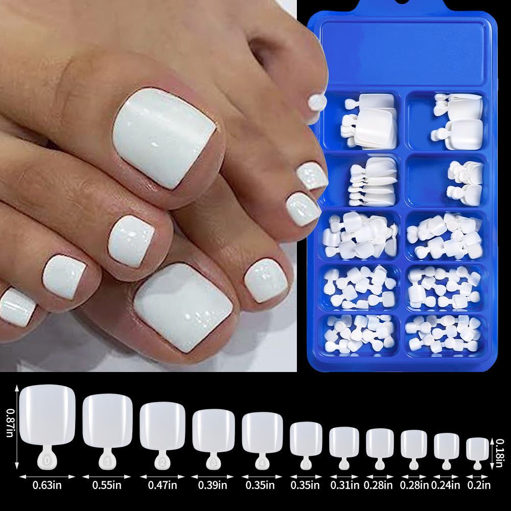 Premium Soft Gel Toenail Tips Set Kalsten