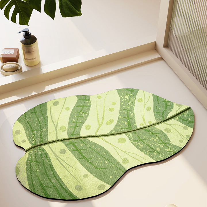 Playful Cartoon Animal Bath Mat