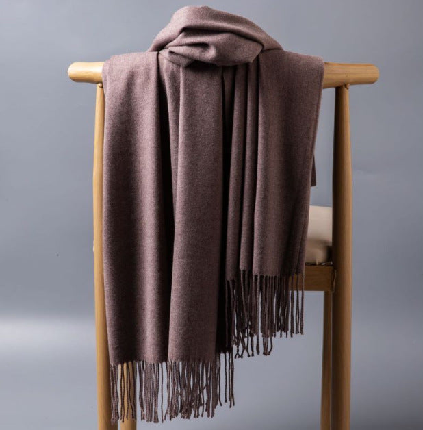 Luxurious Cashmere-Blend Throw Blanket