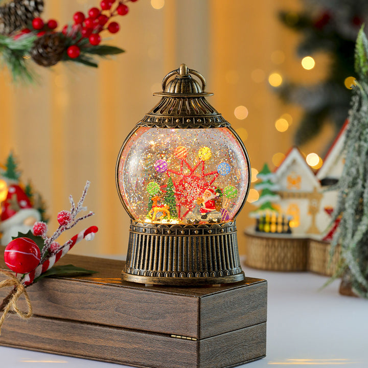 Decorative LED Snow Globe Lantern Kalsten