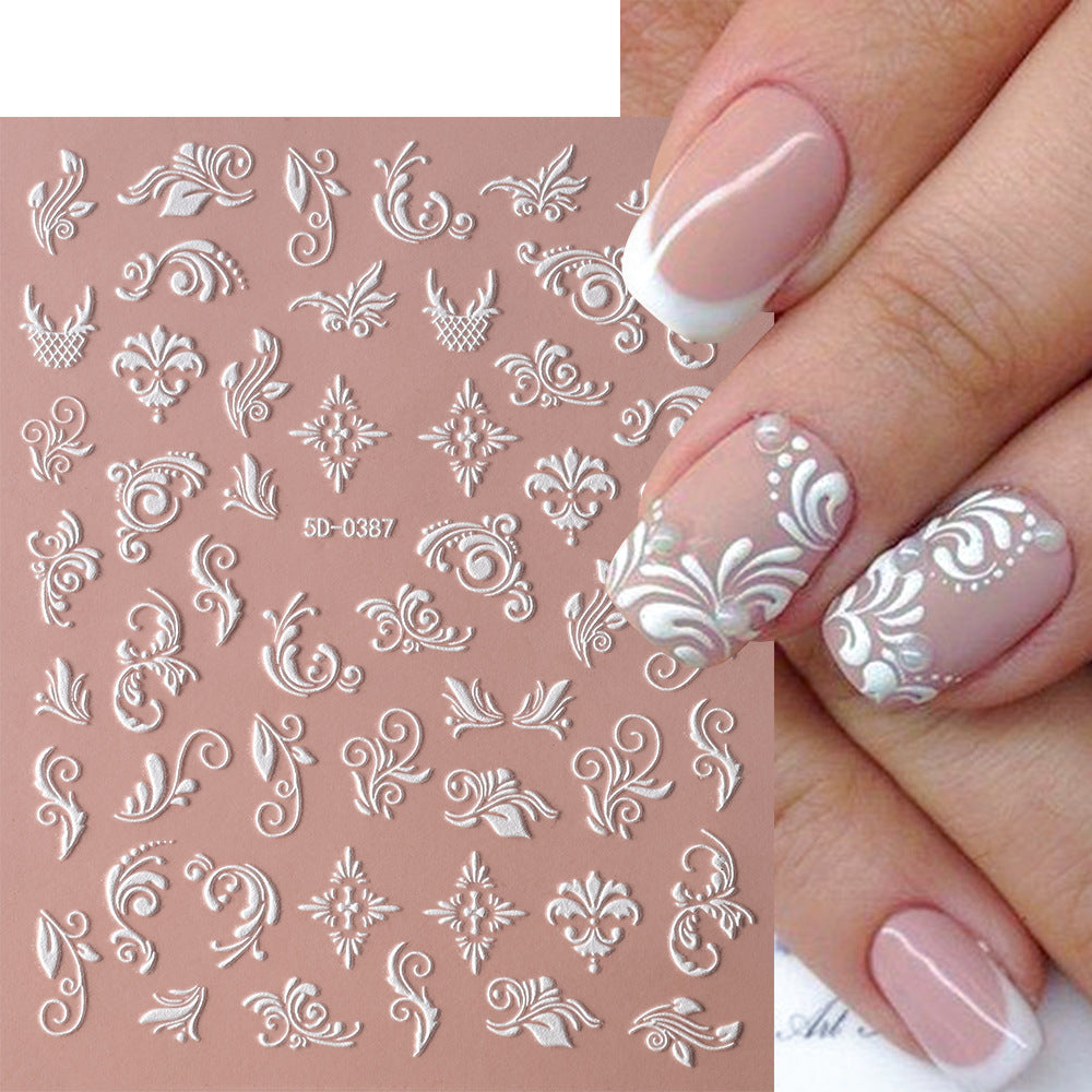 Elegant Nail Art Stamping Plate