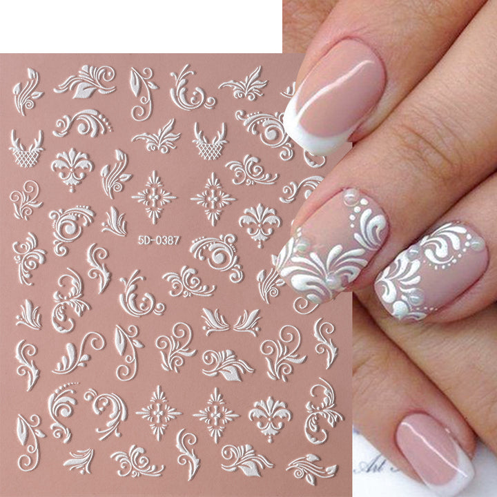 Elegant Nail Art Stamping Plate