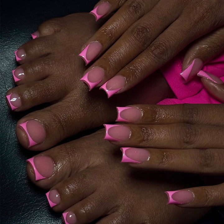 Nail set with modern design and elegant tip look Kalsten
