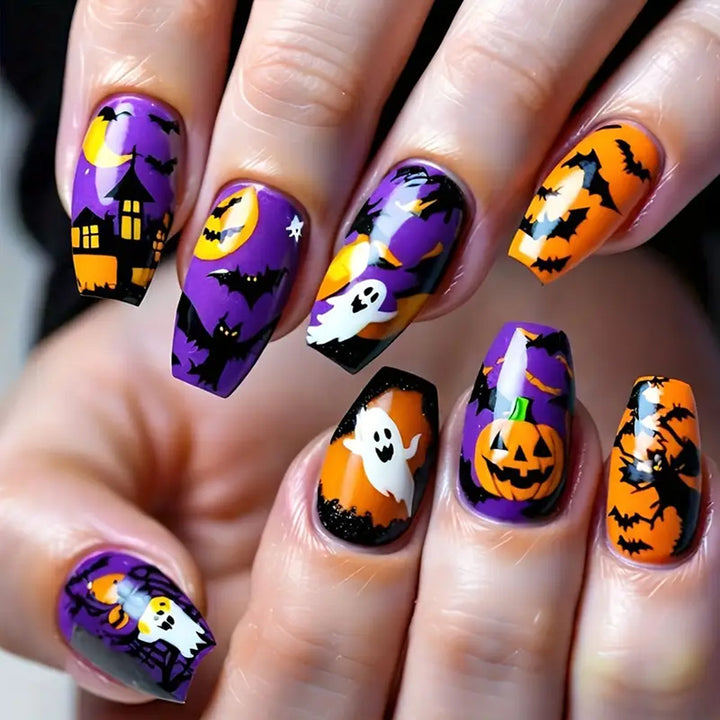 Creative Halloween Artificial Nails Kalsten 1788229226