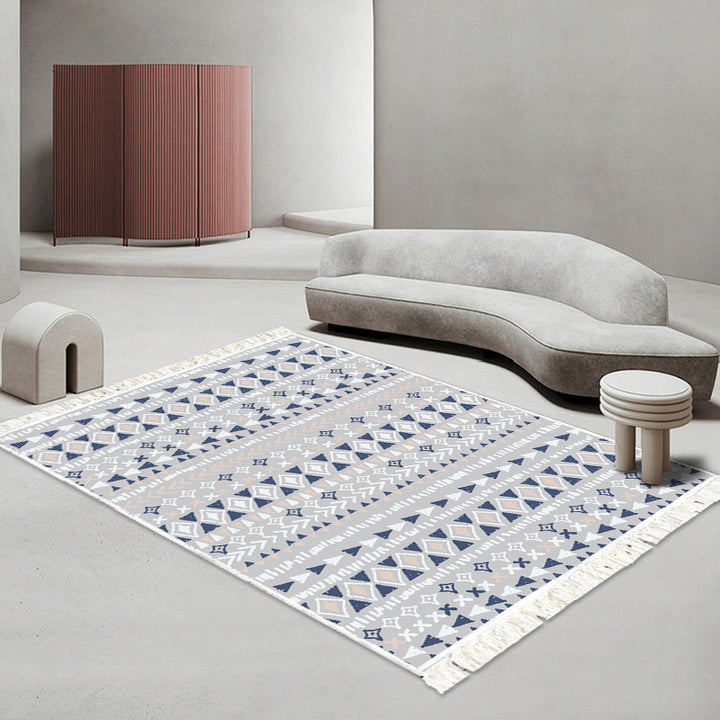 Decorative Geometric Pattern Area Rug Kalsten