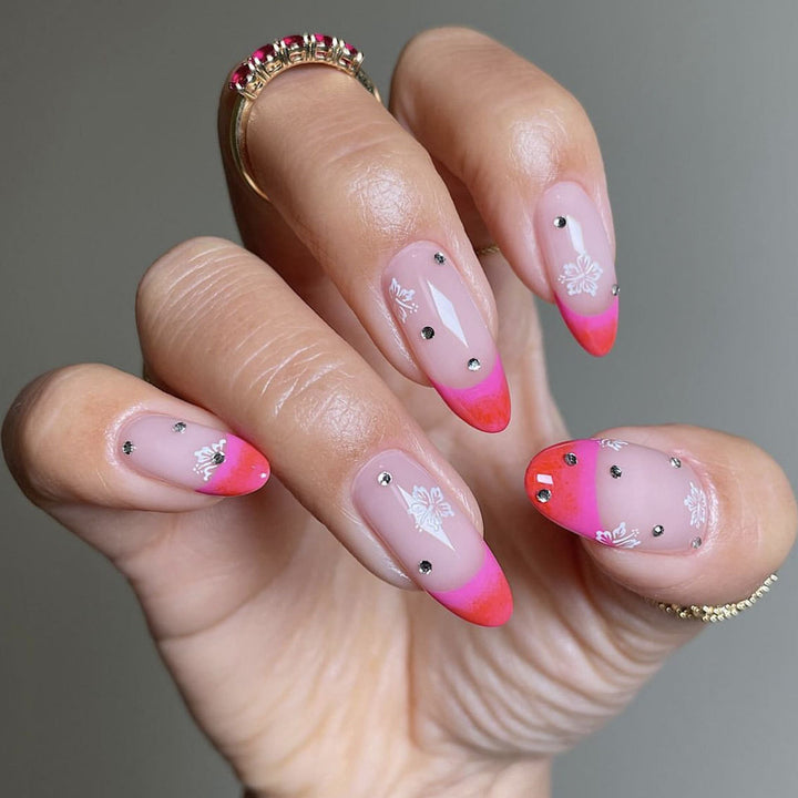 Artistic Ombre Nail Art Extensions Kalsten