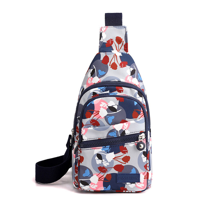 Floral Design Sling Tote