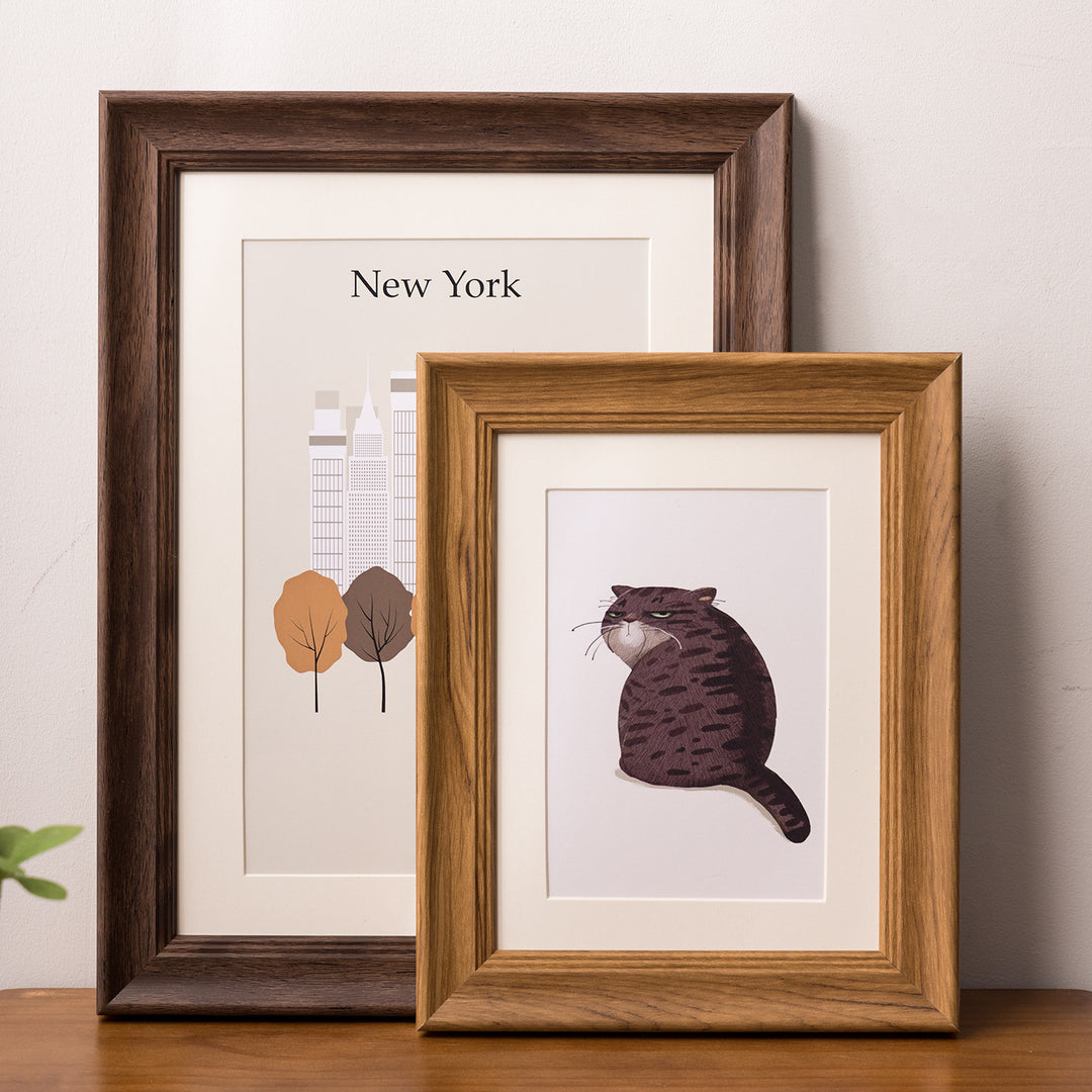 Artistic Cityscape Print Frame for Home Decor