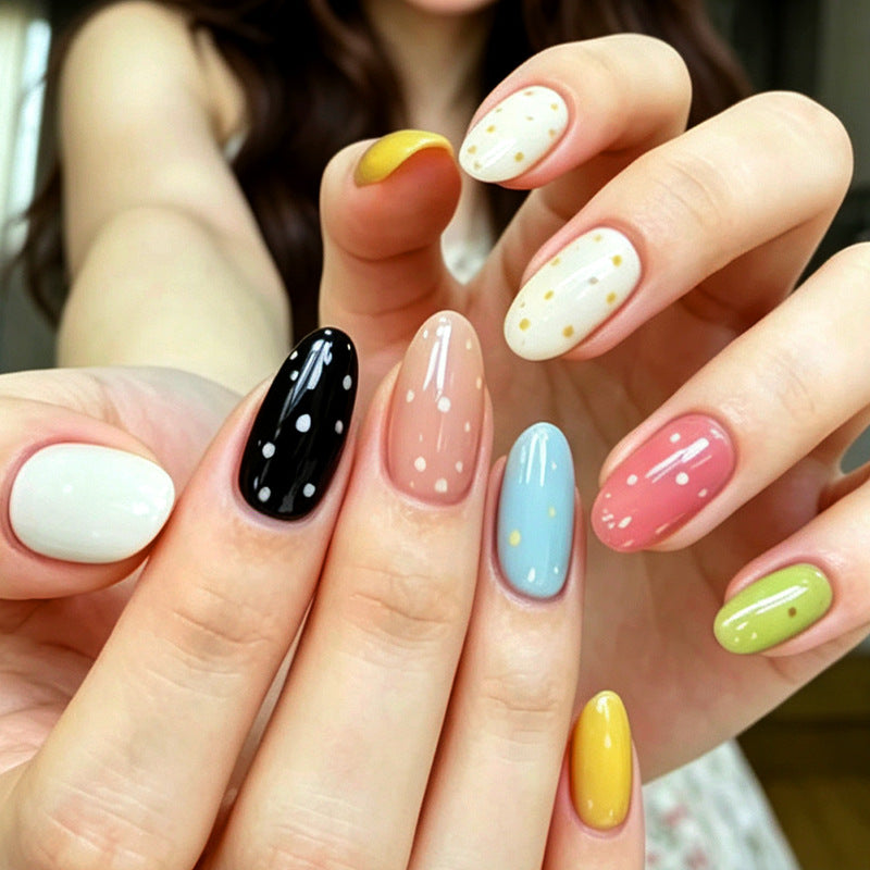 Nail art set with glitter and creative designs Kalsten