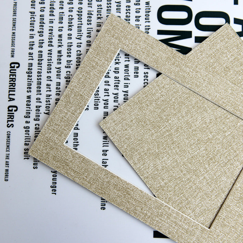 Classic Geometric Picture Frame Set
