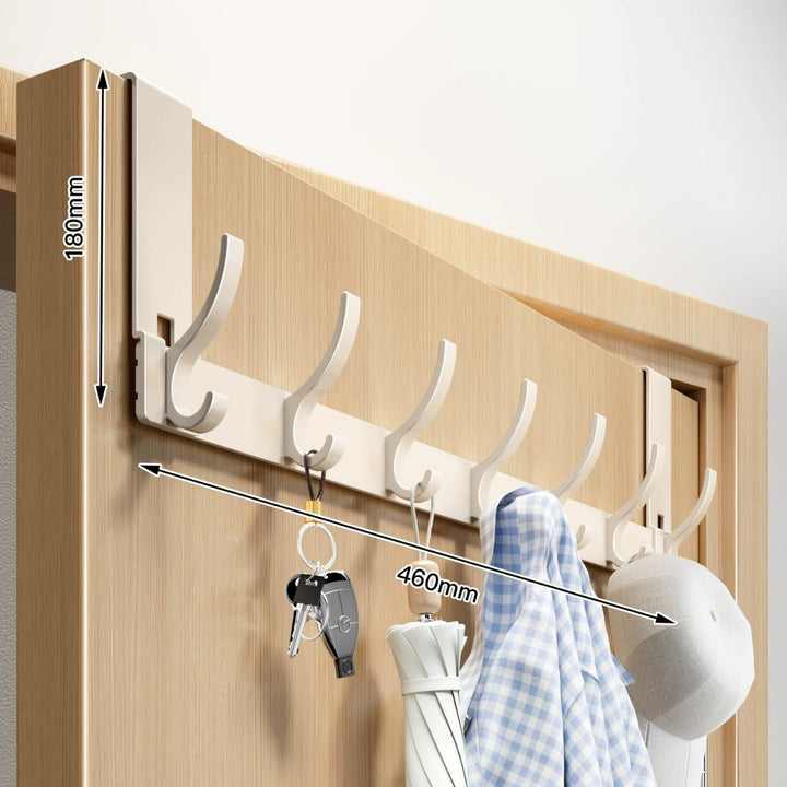Over-Door Hook Hanger Rack